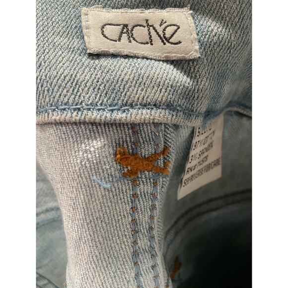 Cache Blue Capri Jeans for Women - Picture 3 of 4